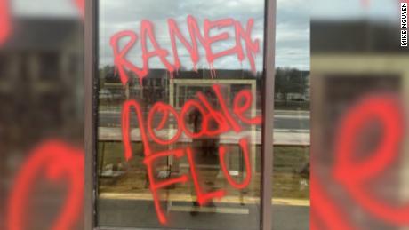 Restaurant owner targeted by vandals after CNN interview