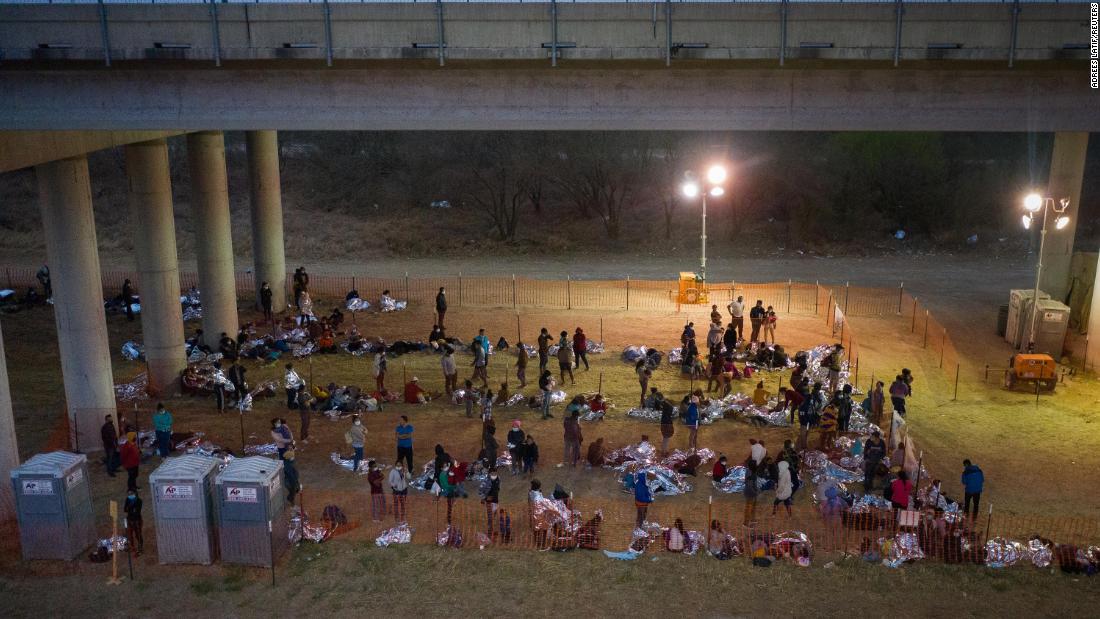 Immigration: three-level bunk beds and floor mats while migrant children wait at the Border Patrol facilities