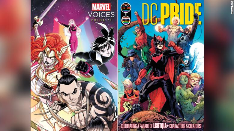 DC and Marvel Comics will celebrate Pride month with comics featuring their queer characters