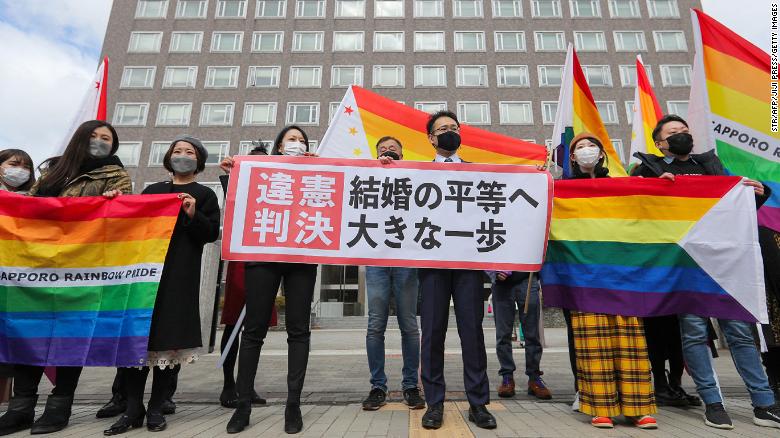 Japan’s failure to recognize same-sex marriage is ‘unconstitutional,’ court rules