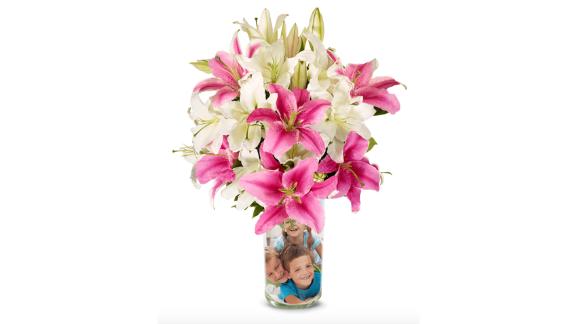 Stunning Pink and White Lilies