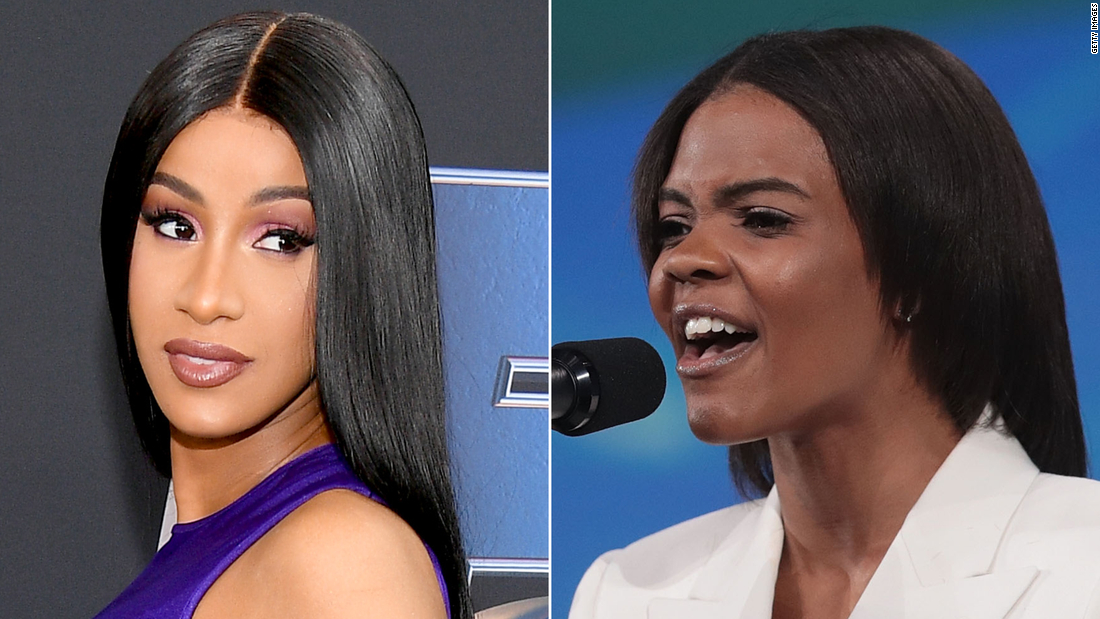 Cardi B and Candace Owens engage in an epic Twitter battle