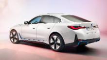 The BMW i4 will be available in versions that offer a driving range of up to 300 miles.