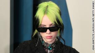 Billie Eilish&#39;s green hair party is over