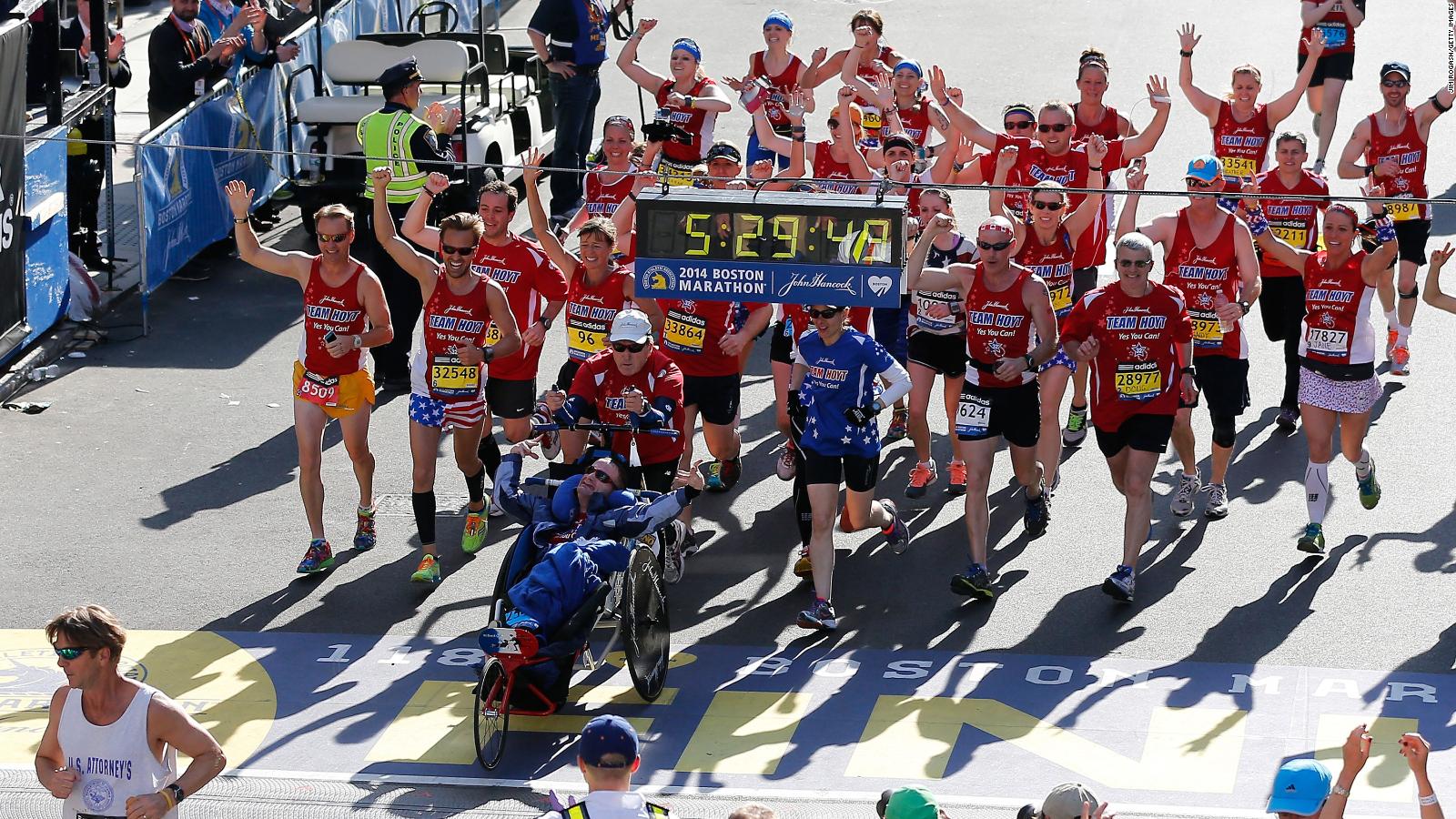 Dick Hoyt Boston Marathon icon has died at age 80 CNN