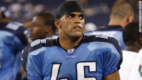 Colin Allred of the Tennessee Titans watches the action from the sideline during a preseason game on August 11, 2007 at LP Field in Nashville, Tennessee.