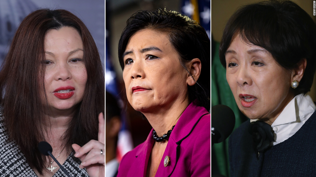 Asian-American lawmakers beg Republicans to moderate rhetoric after the attacks