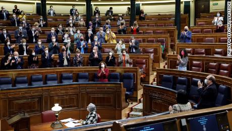Spain passed a law permitting euthanasia on Thursday for people with serious, chronic illness, no chance of recovery and unbearable suffering.