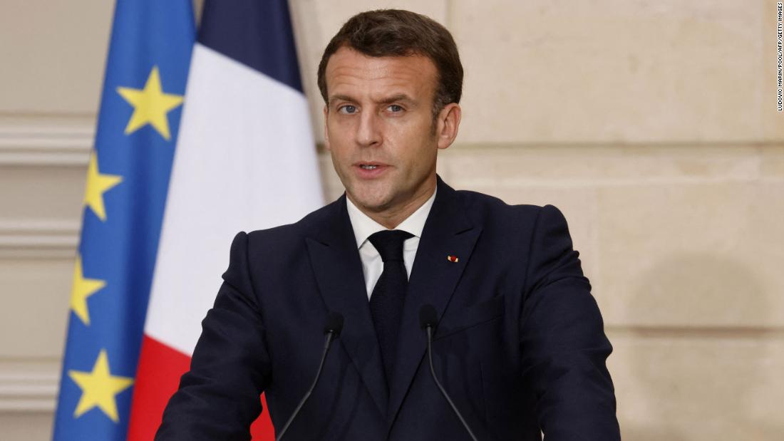 French President Emmanuel Macron slapped by member of public
