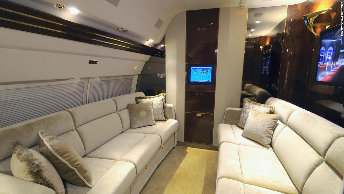 A private cabin in Trump&#39;s plane.