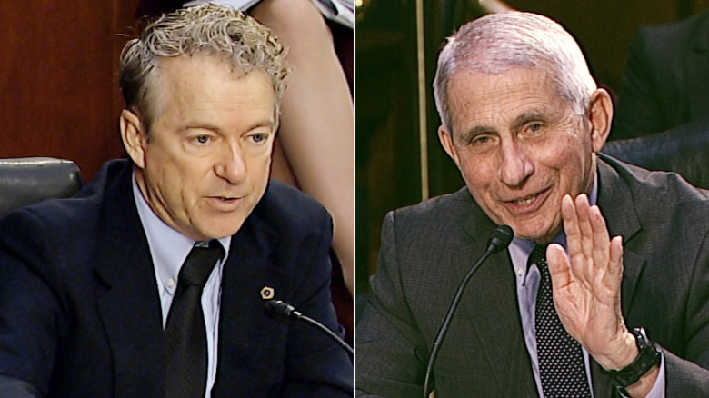 See Rand Paul spar with Dr. Fauci over masks