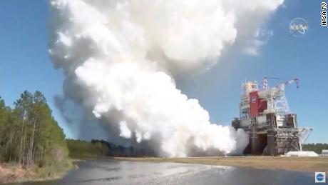 NASA successfully tests SLS rocket that will help Artemis astronauts reach the moon