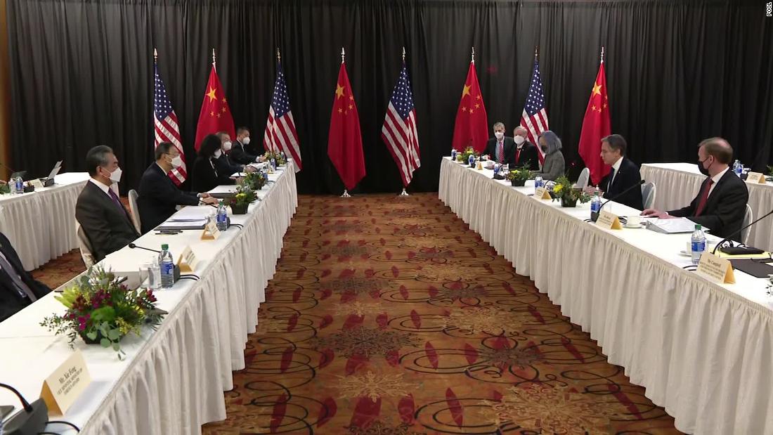 US and China exchange barbs after Blinken warns of the need to respect the global order or face a ‘more violent world’