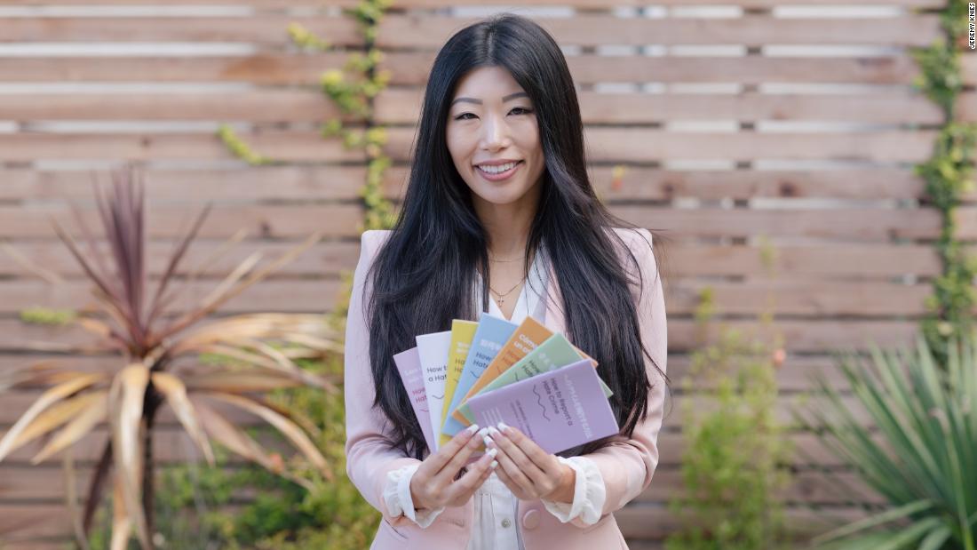 She publishes booklets in seven languages to help Asian Americans and others face hate crimes