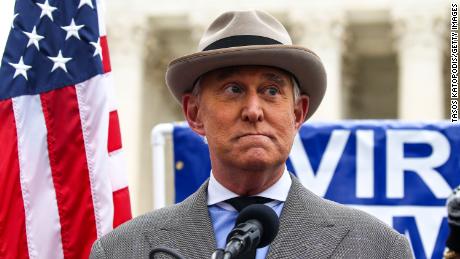Roger Stone served a lawsuit on Jan. 6 while performing live on the radio