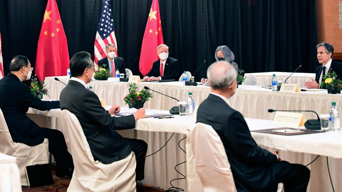 Biden is ‘proud’ of Blinken after tense exchange with Chinese officials