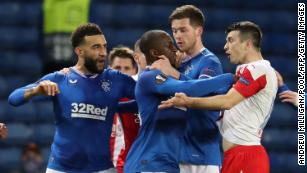 Rangers accuse Slavia Prague's Kudela of racial abuse in Europa