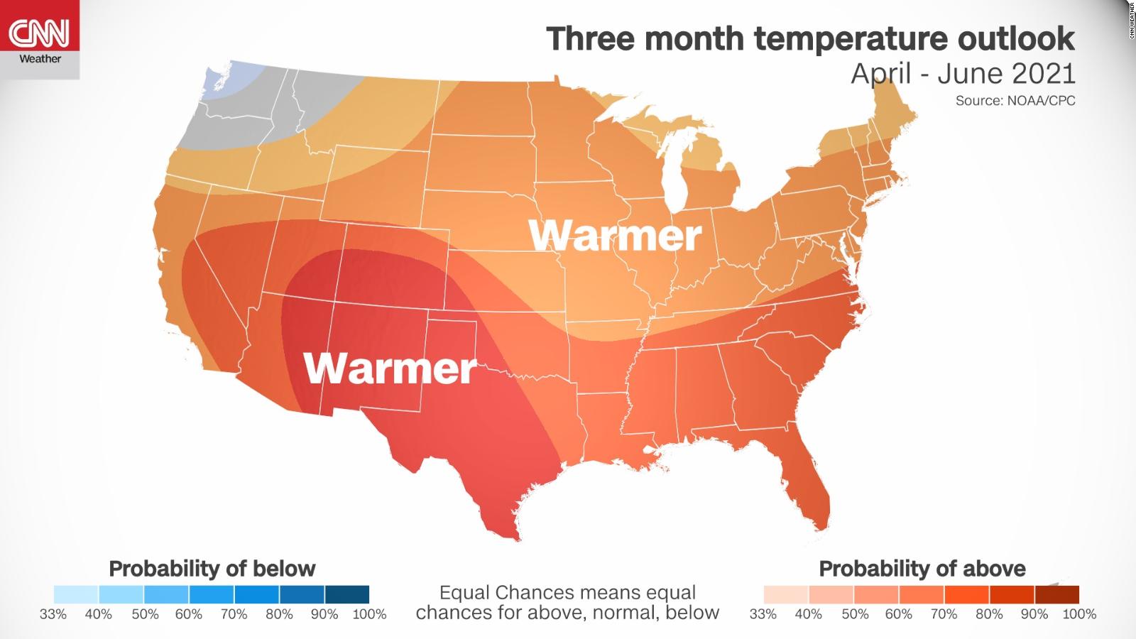 Expect spring to be even drier out west, says NOAA - CNN