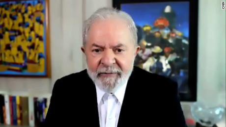 Former Brazilian President Luiz Inácio Lula da Silva is interviewed by CNN&#39;s Christiane Amanpour.