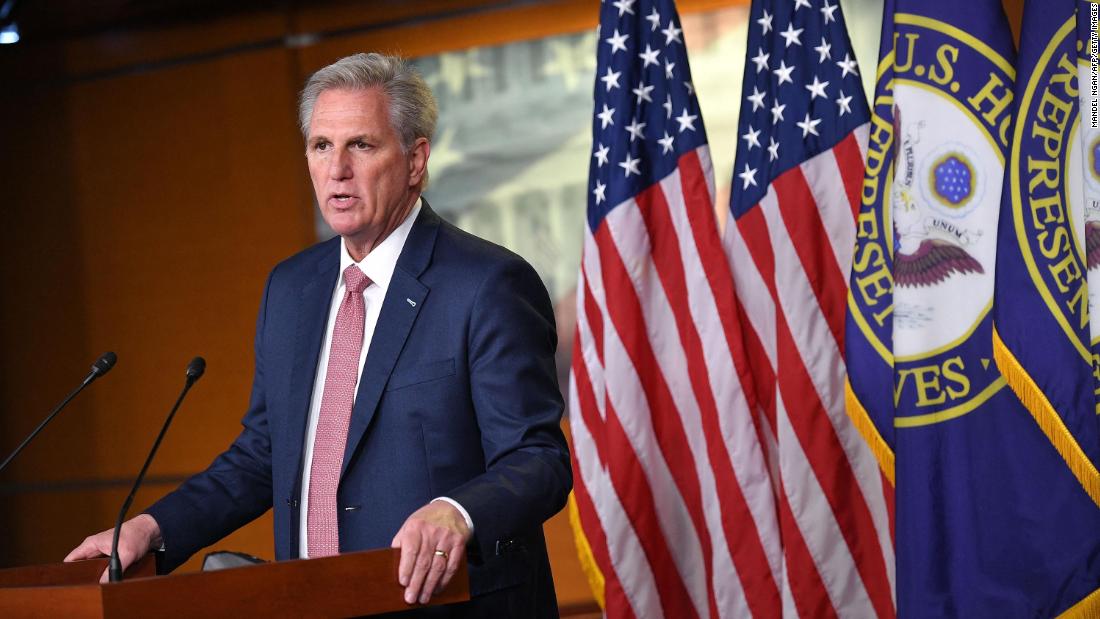 House minority leader Kevin McCarthy discovered he had Covid-19 and never knew it