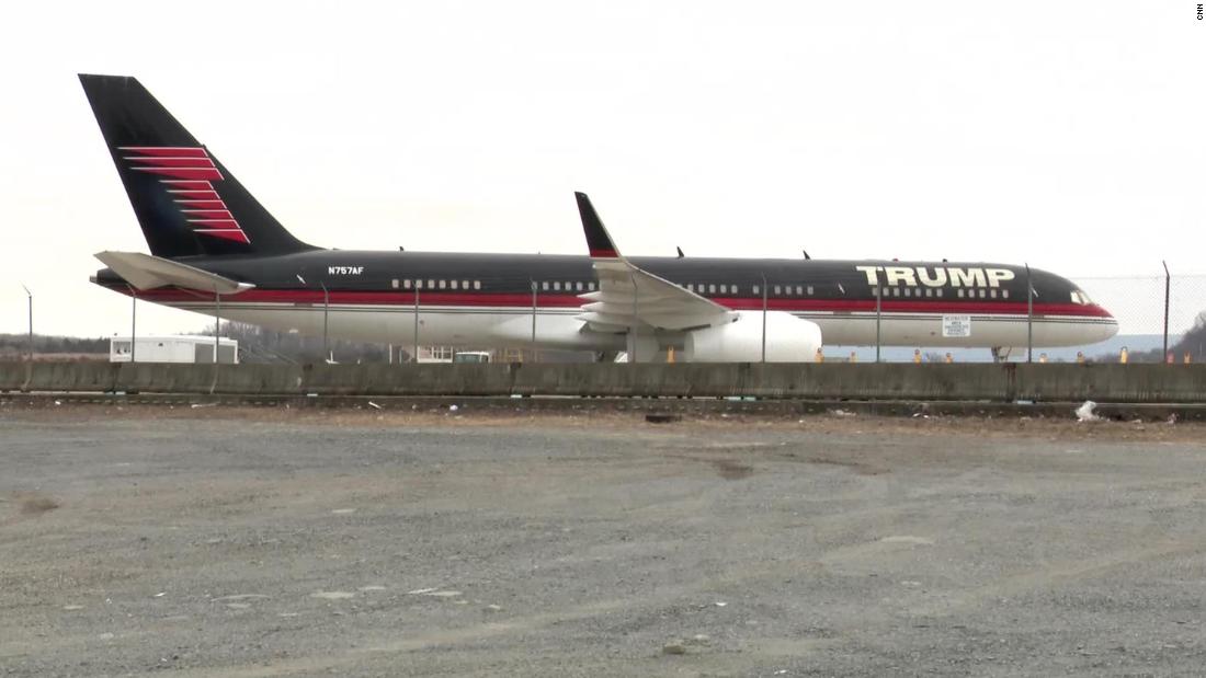 Glory days of Trump's gold-plated 757 seem far away as plane sits idle ...