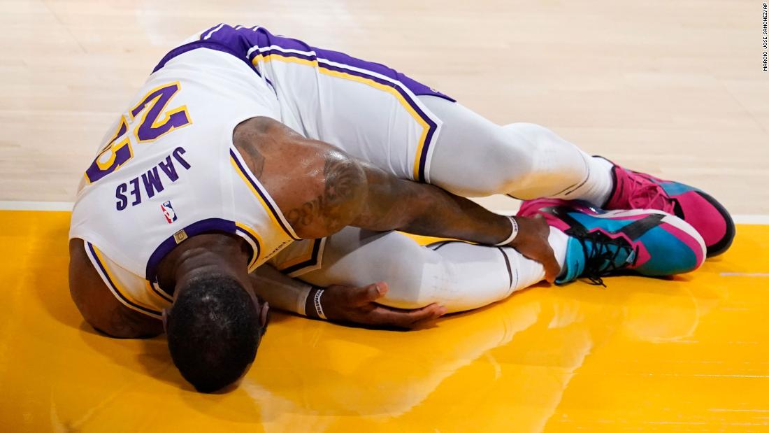 Lakers superstar LeBron James 'out indefinitely' with ankle injury