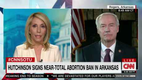 AR Gov: New abortion law is &#39;direct challenge&#39; to Roe
