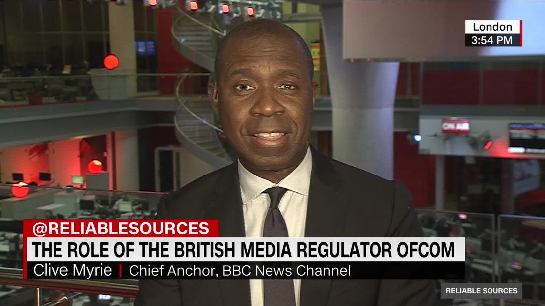 Bbc Anchor On The Toxic Media Environment In The Us Cnn Video