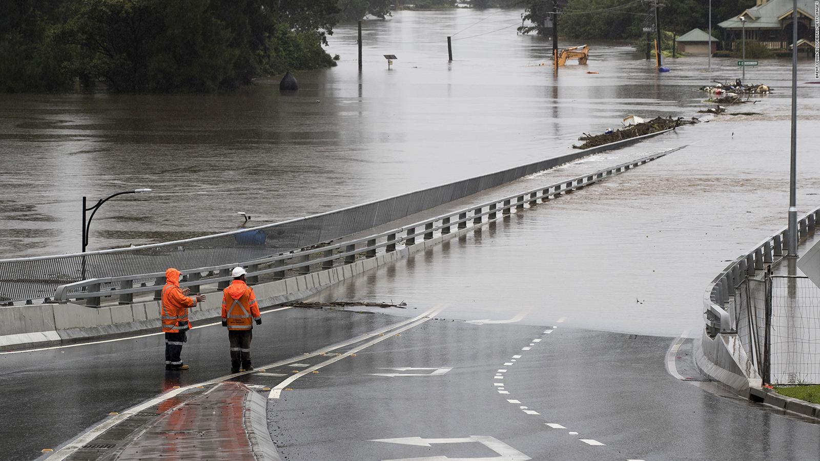 Australia floods Thousands evacuated in New South Wales as 'life