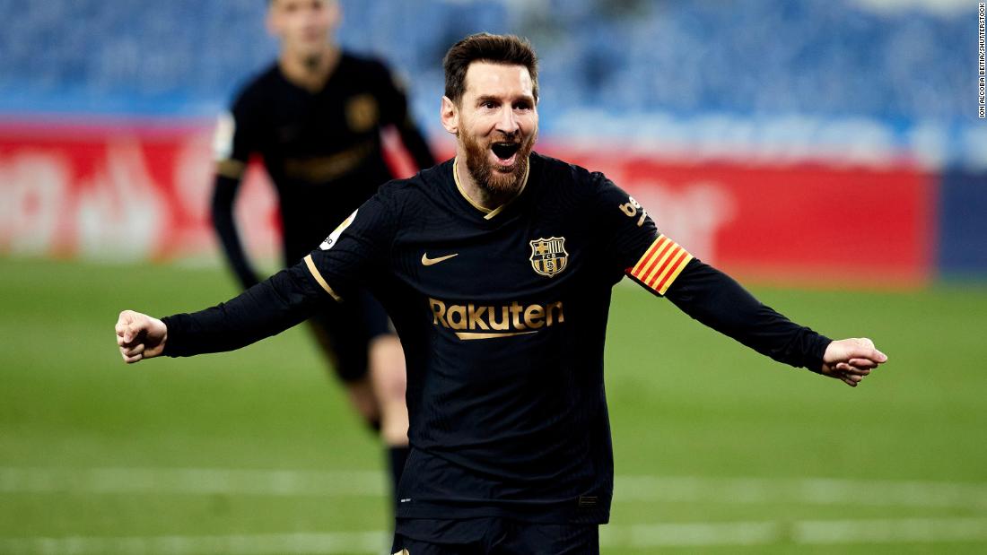 Lionel Messi Breaks Barcelona Appearance Record Cnn