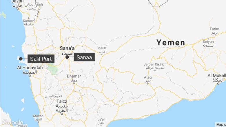 Saudi-led coalition intensifies Yemen air strikes, hits grains port