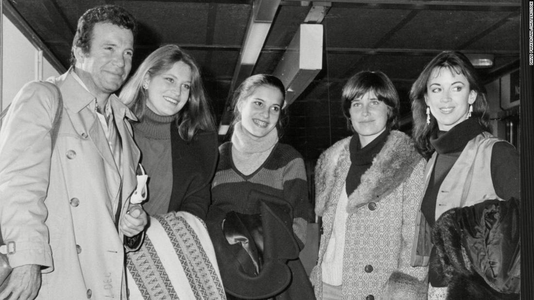 Shatner, his wife and his three children are photographed together in 1979.