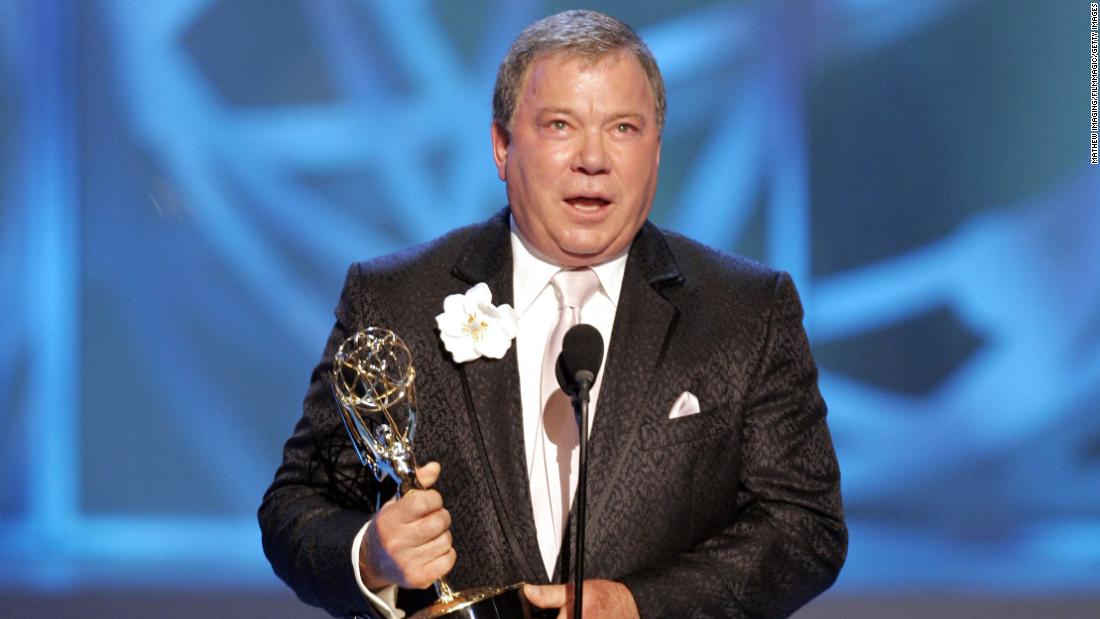 Shatner won an Emmy Award in 2005 for his supporting role in &quot;Boston Legal.&quot;