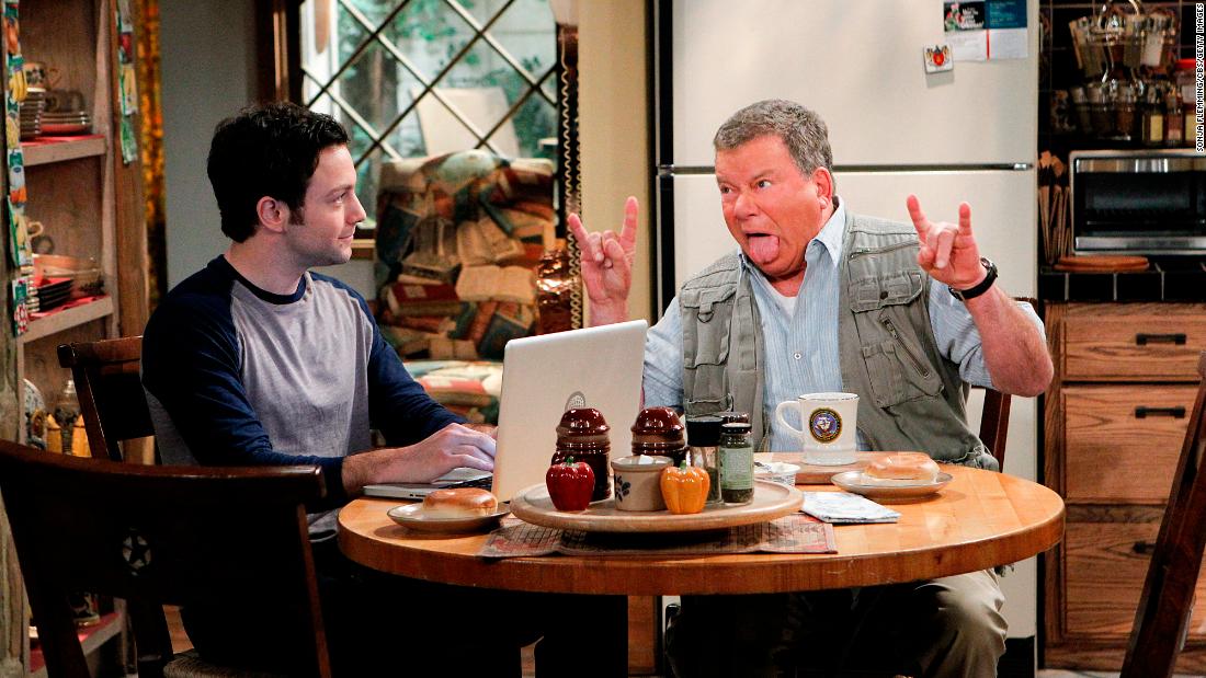 Shatner appears with Jonathan Sadowski in an episode of &quot;$#*! My Dad Says&quot; in 2011.