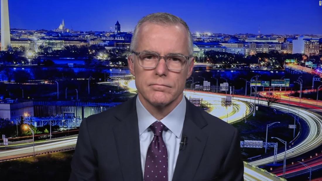 Andrew McCabe, fired by Trump, gets pension back