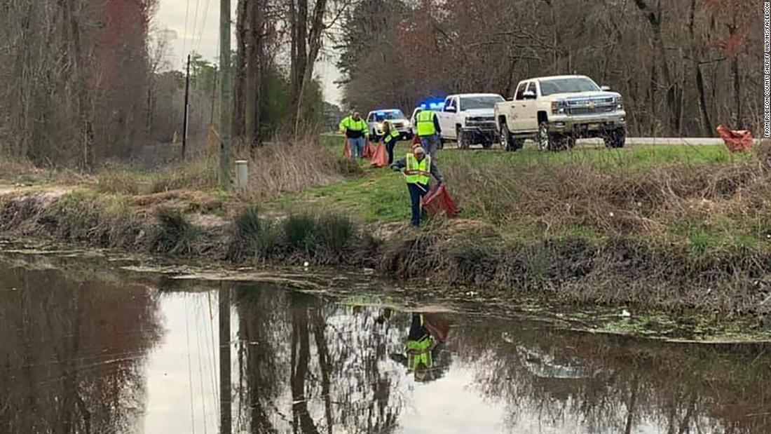 10 dogs found dead in trash bags in a North Carolina ditch