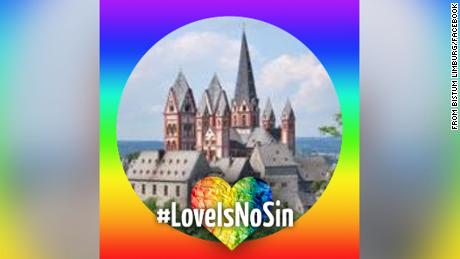 The Limburg diocese posted this profile picture on Facebook on March 17.