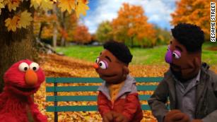 Wesley Walker and his father, Elijah, are two new African American characters on &quot;Sesame Street.&quot;