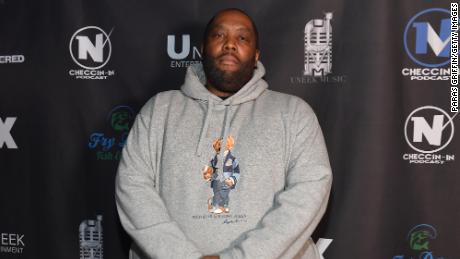 Rapper Killer Mike attends &quot;Hip Hop Uncovered&quot; Atlanta Premiere at Oak Atlanta on February 08, 2021.