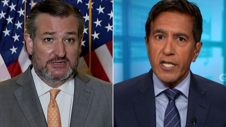 Hear what Dr. Gupta said when Cruz went maskless before