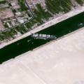 02 Satellite image suez canal container ship 