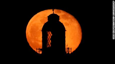 The Worm Supermoon will peak Sunday afternoon and is the fourth closest supermoon of 2021.