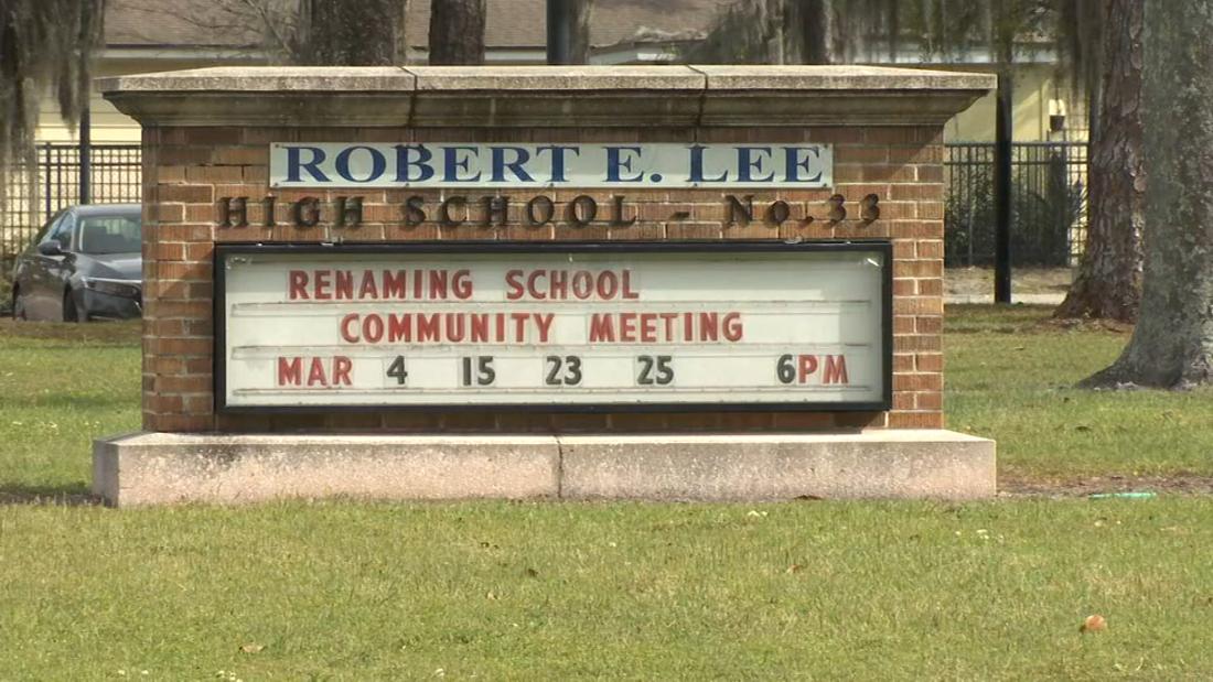 Jacksonville, Florida residents defend Robert E. Lee High name change | CNN