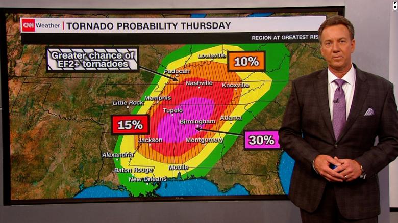 'Life threatening situation': Meteorologist on Alabama tornado