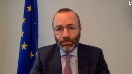 CNN&#39;s Becky Anderson spoke with European Parliament lawmaker Manfred Weber about the bloc&#39;s proposal to tighten controls on the export of Covid-19 vaccine doses.