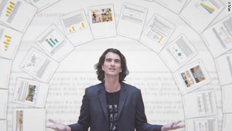 Co-founder and former CEO Adam Neumann is shown in a scene from &quot;WeWork: Or The Making and Breaking of a $47 Billion Unicorn.&quot;
