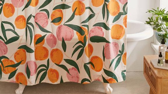 Allover Fruits Shower Curtain