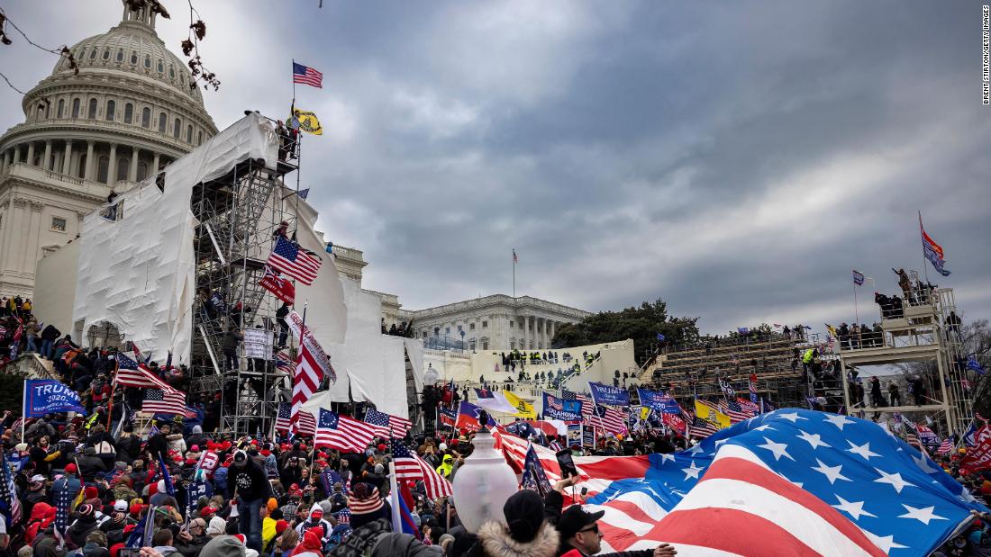 Two US Capitol Police officers sue Trump and say he should be held responsible for January 6 attack