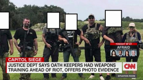 Oath Keepers accused of weapons training