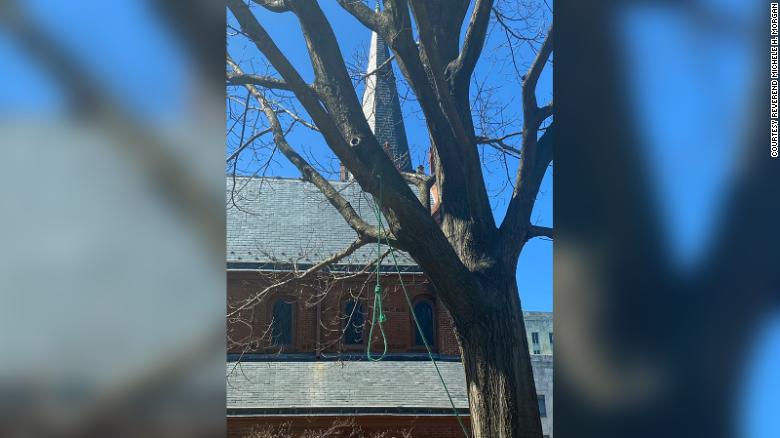 A noose was found outside of a DC church, and police are now investigating incident as a possible hate crime